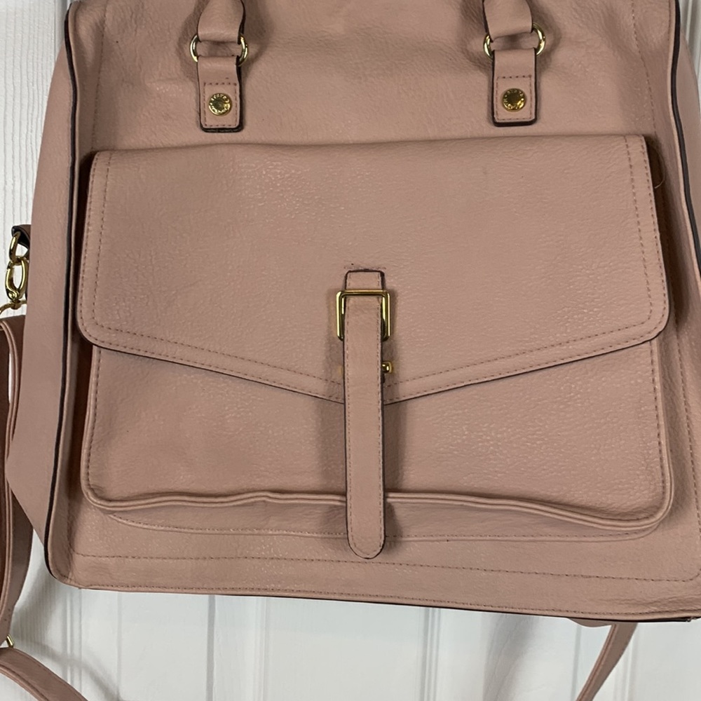 Steve Madden blush colored purse short straps and detachable long ones. - Picture 5 of 10